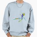 Female Soccer Player Sweatshirt - Custom Art Print for Adults - T-Shirt, Sweatshirt, Hoodie
