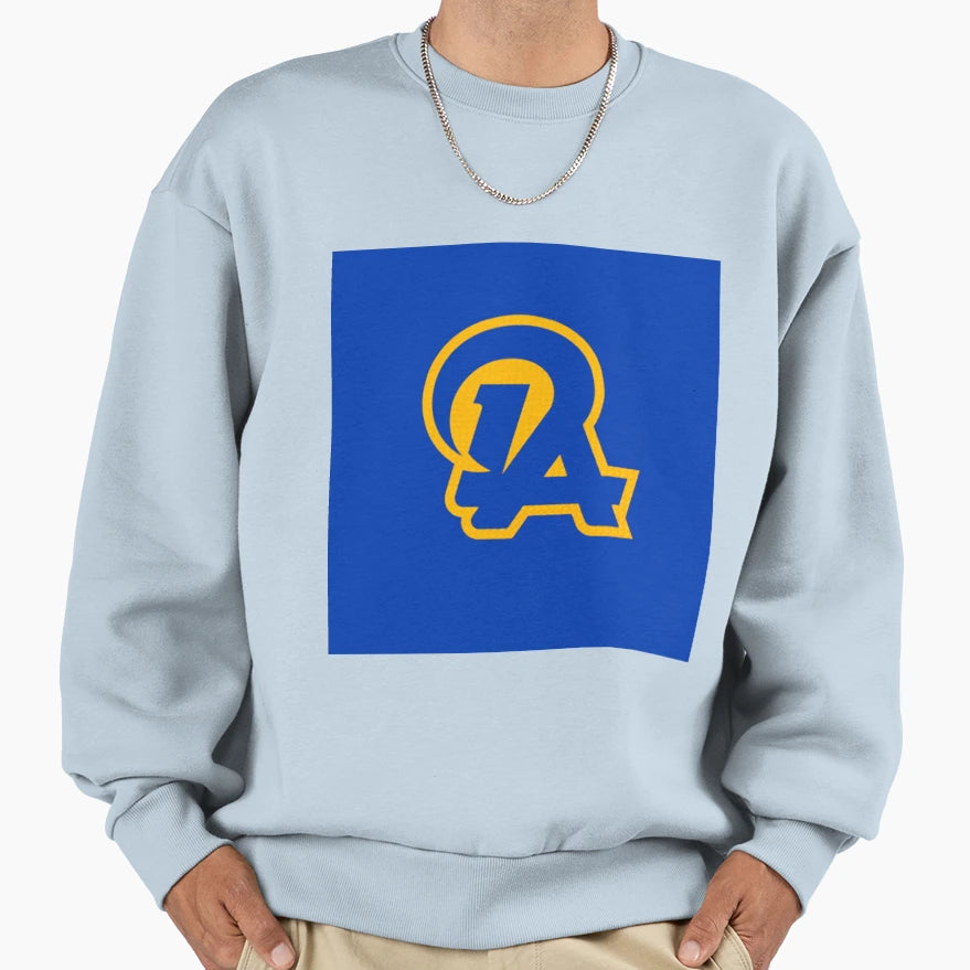 Los Angeles Rams Sweatshirt - Aesthetic Graphic Men Women - T-Shirt, Sweatshirt, Hoodie