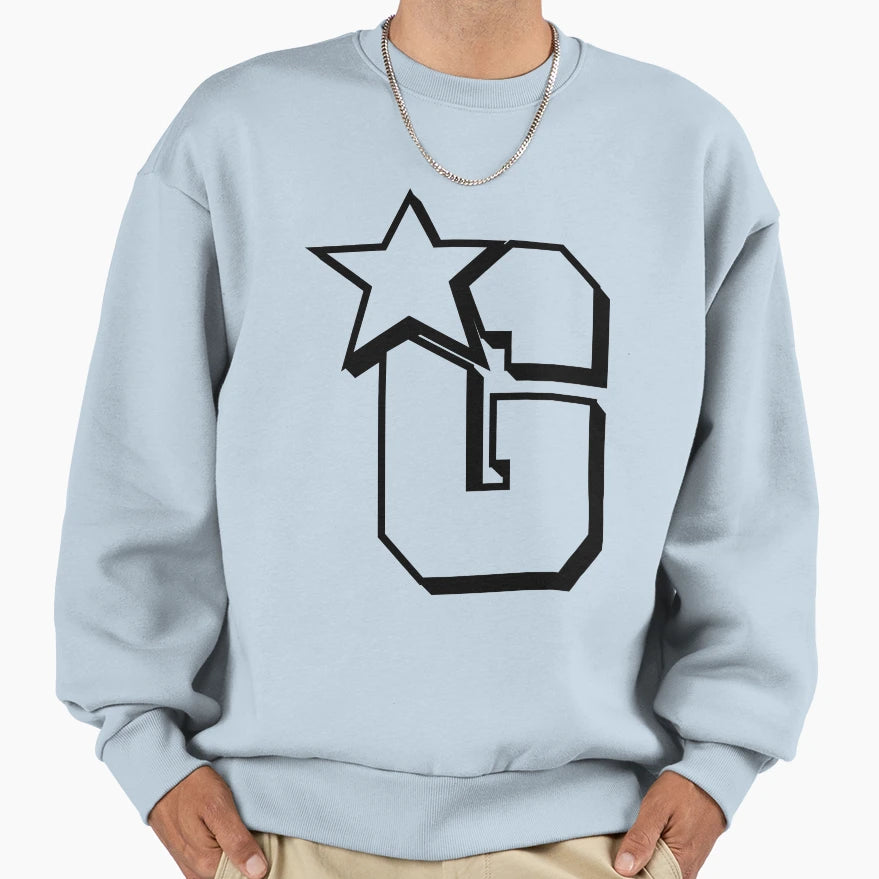 Letter G Sweatshirt - Trendy Graphic for Adults - T-Shirt, Sweatshirt, Hoodie