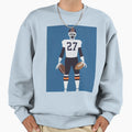 Football Player Hall T-Shirt - Aesthetic Graphic for Adults - T-Shirt, Sweatshirt, Hoodie