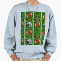 American Football Field Seamless Sweatshirt - Novelty Apparel Unisex - T-Shirt, Sweatshirt, Hoodie