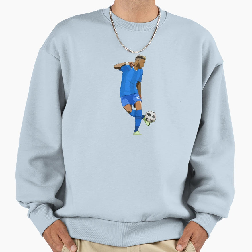 Neymar Jr Sweatshirt - Minimalist Print Men Women - T-Shirt, Sweatshirt, Hoodie