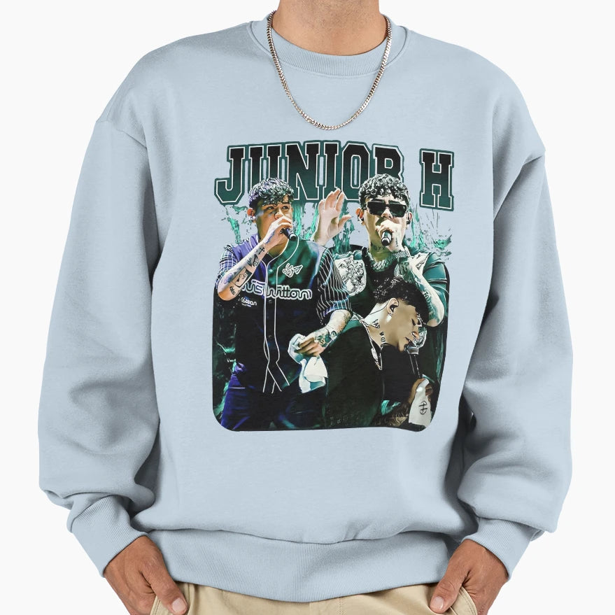 Junior H Music Tour Sweatshirt - Custom Art Print Men Women - T-Shirt, Sweatshirt, Hoodie