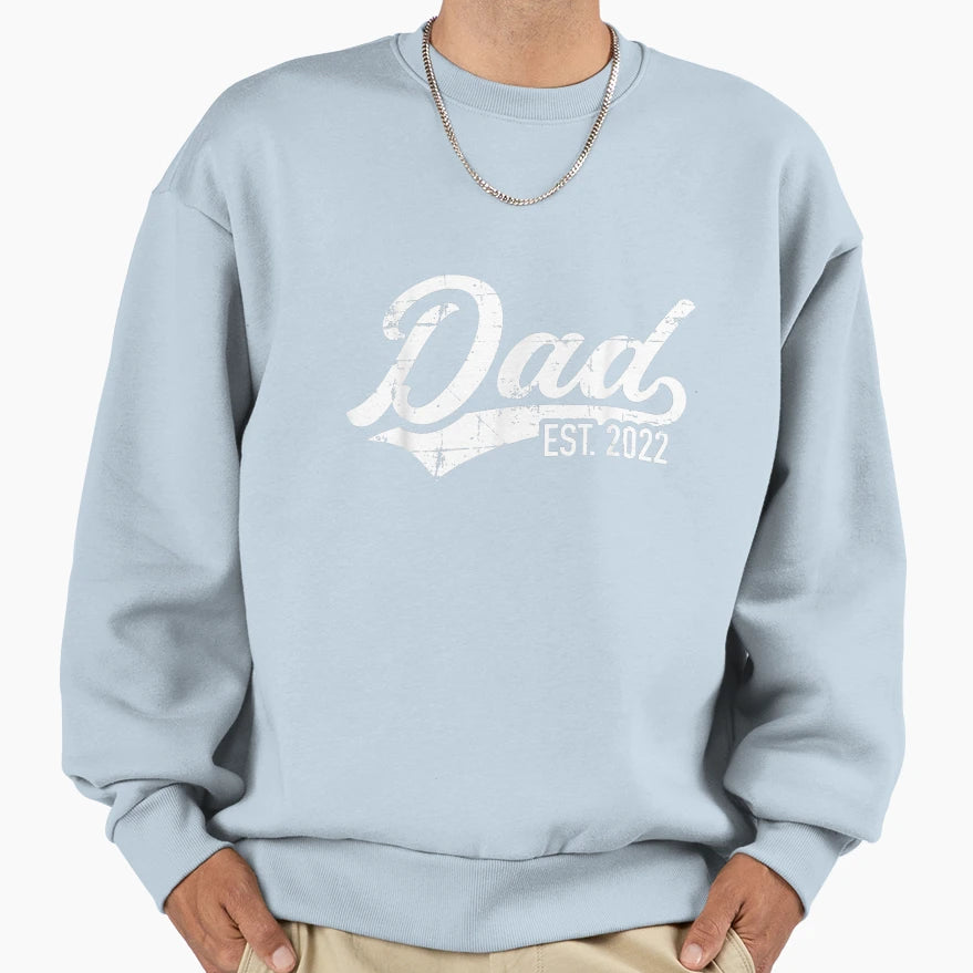 Mens Dad Est 2022 T-Shirt - Novelty Apparel for Adults - T-Shirt, Sweatshirt, Hoodie