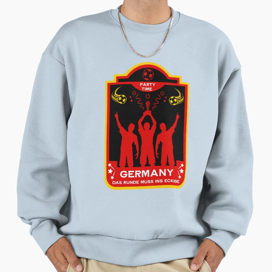 World Football Finals German Fan Gift Sweatshirt - Graphic Print Men Women - T-Shirt, Sweatshirt, Hoodie