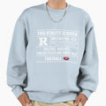 This Athlete Rated R Football Sweatshirt - Streetwear Style Unisex - T-Shirt, Sweatshirt, Hoodie