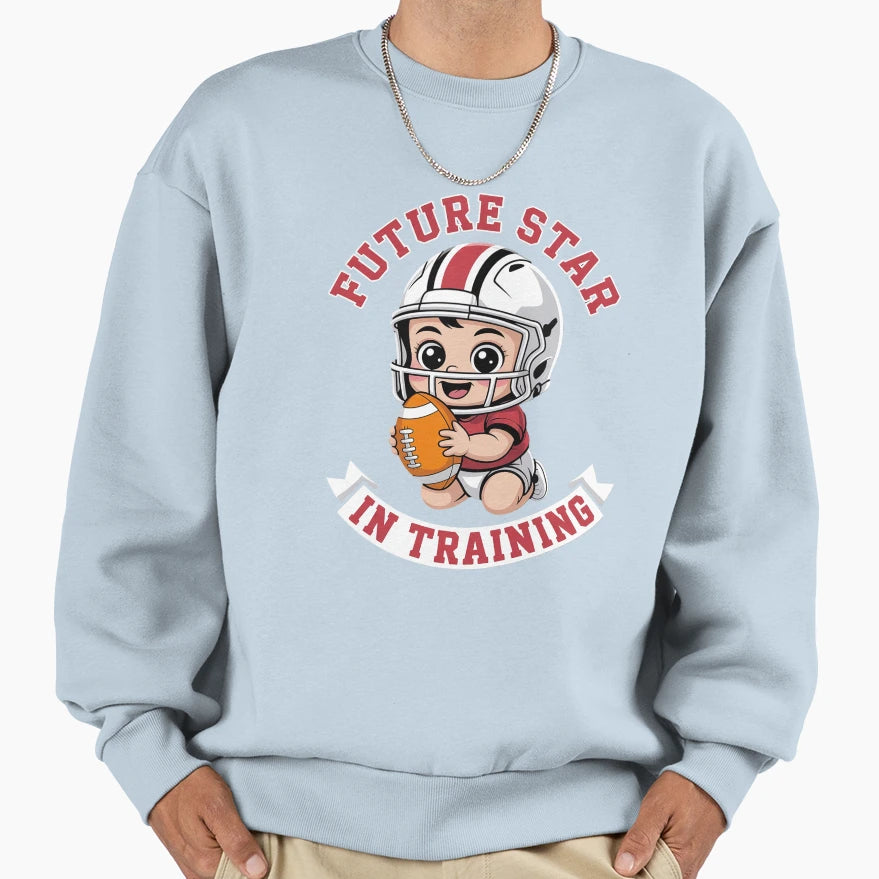 Future All Star Football Player Sweatshirt - Fun Novelty Design Men Women - T-Shirt, Sweatshirt, Hoodie