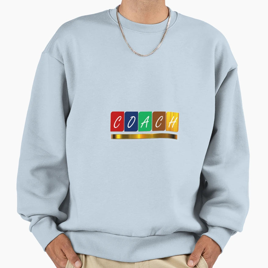 Coach Sweatshirt - Custom Art Print Men Women - T-Shirt, Sweatshirt, Hoodie