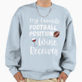 My Favorite Football Position Wine Sweatshirt - Minimalist Print Unisex - T-Shirt, Sweatshirt, Hoodie