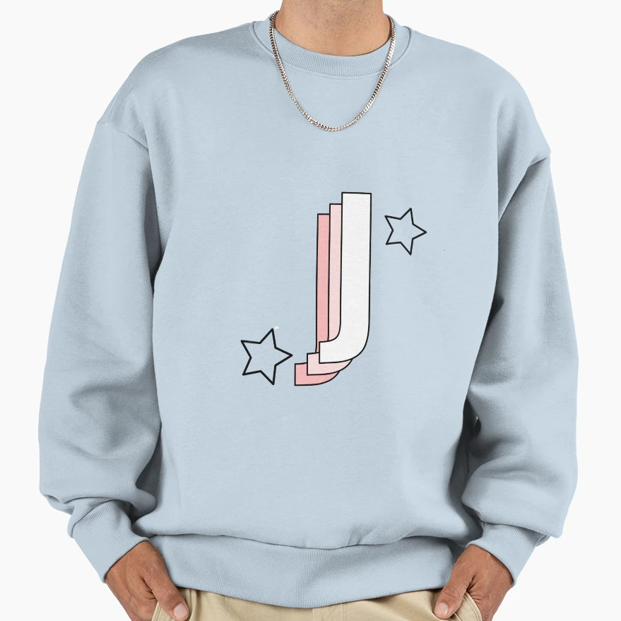 Aesthetic J Sweatshirt - Fun Novelty Design Men Women - T-Shirt, Sweatshirt, Hoodie