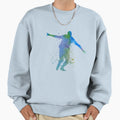 Soccer Player Sweatshirt - Trendy Graphic Unisex - T-Shirt, Sweatshirt, Hoodie