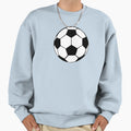 Soccer Ball Football Sweatshirt - Minimalist Print for Adults - T-Shirt, Sweatshirt, Hoodie