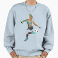 Female Soccer Player Sweatshirt - Trendy Graphic Men Women - T-Shirt, Sweatshirt, Hoodie