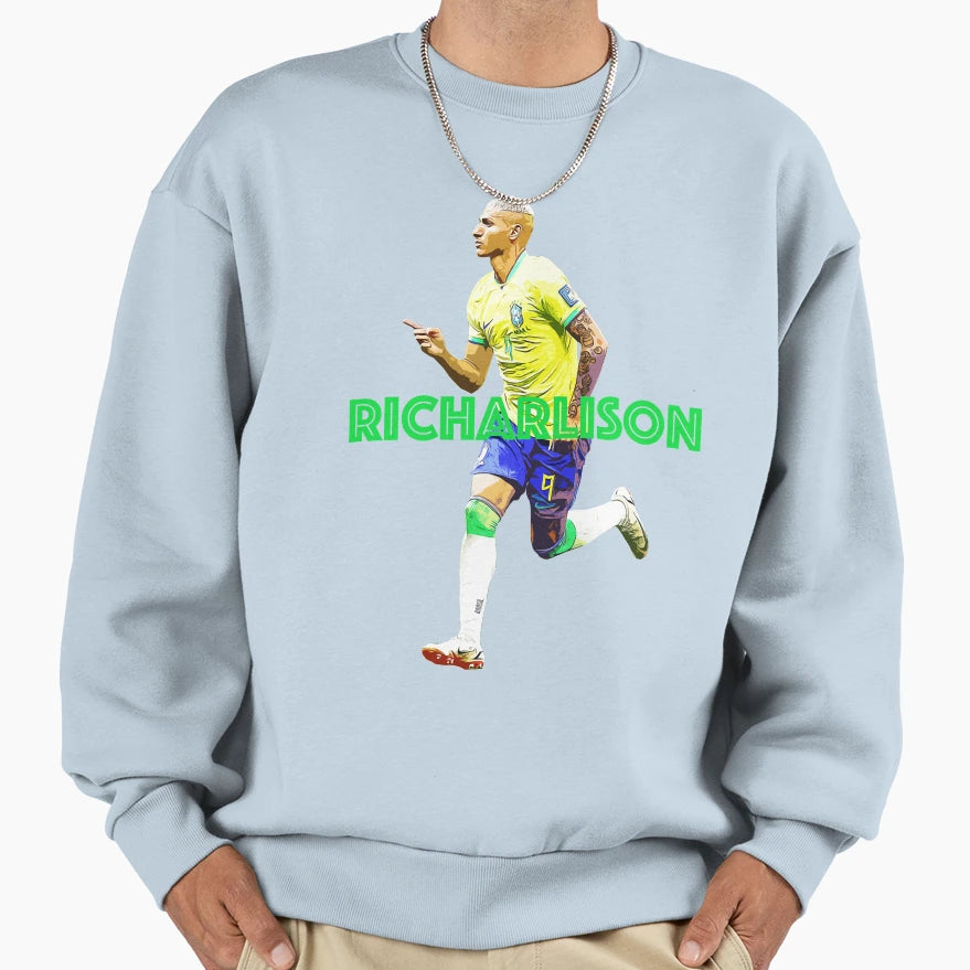 Richarlison Sweatshirt - Fun Novelty Design Men Women - T-Shirt, Sweatshirt, Hoodie