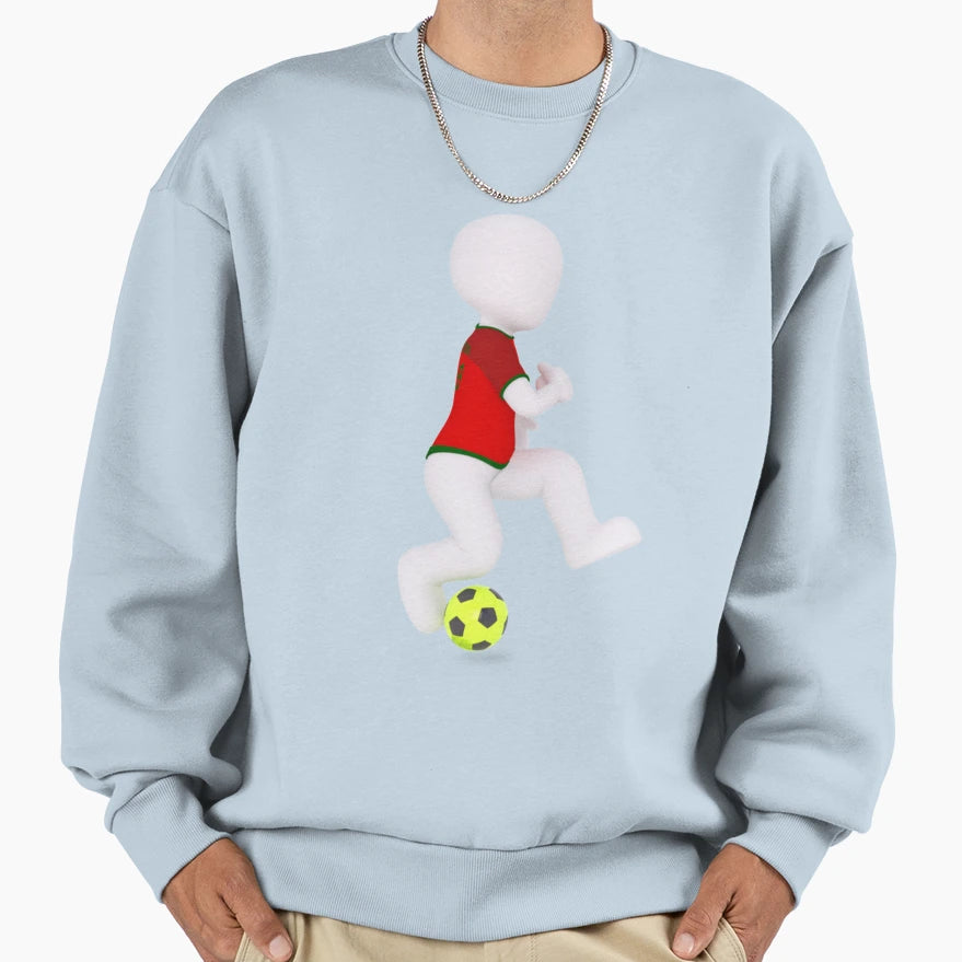 Soccer T-Shirt - Minimalist Print Men Women - T-Shirt, Sweatshirt, Hoodie