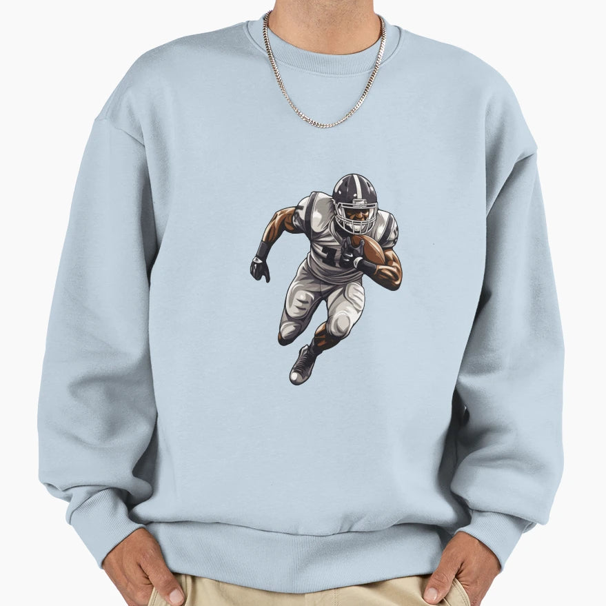 American Football Sweatshirt - Custom Art Print Men Women - T-Shirt, Sweatshirt, Hoodie