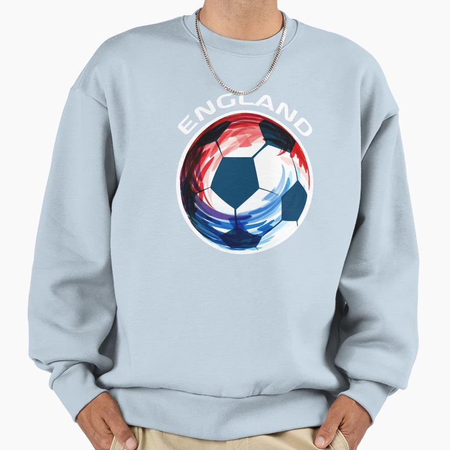 English Futbol Sweatshirt - Custom Art Print Unisex - T-Shirt, Sweatshirt, Hoodie