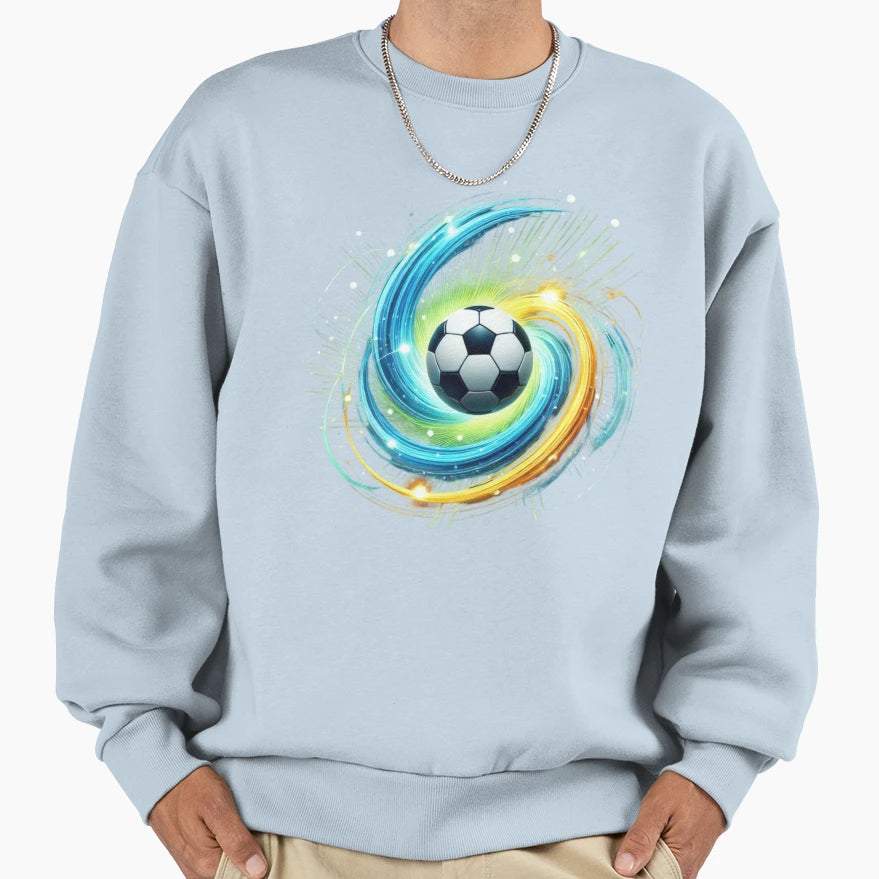 Soccer Flow Energy Motion Sweatshirt - Novelty Apparel Unisex - T-Shirt, Sweatshirt, Hoodie