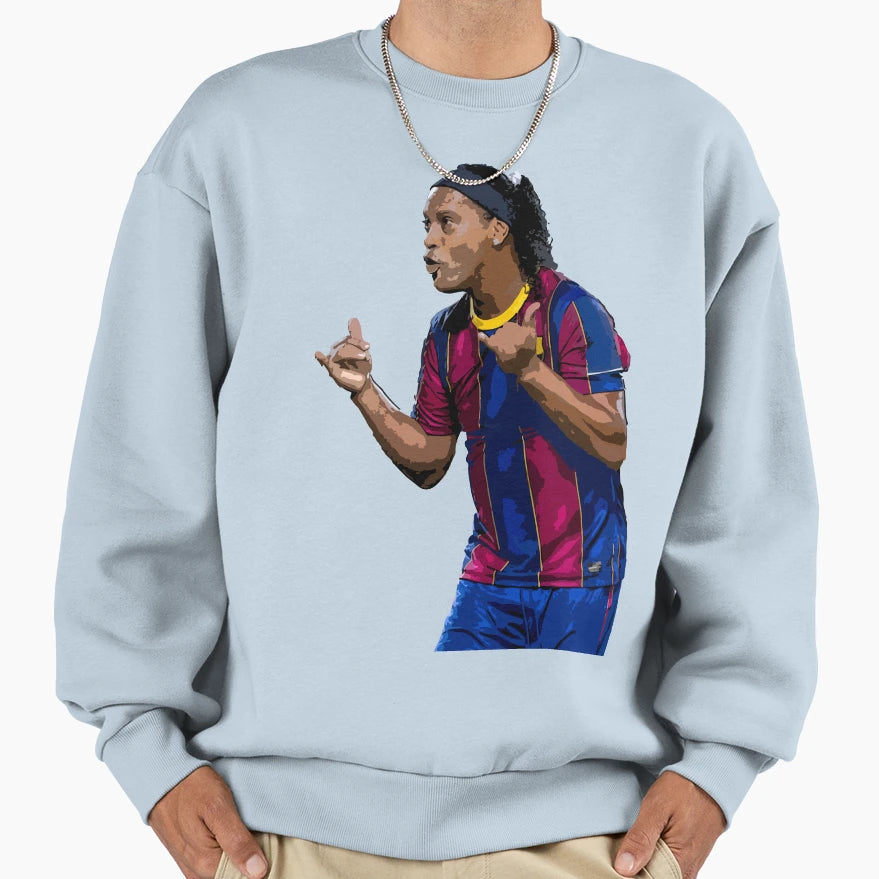 Ronaldinho Sweatshirt - Graphic Print for Adults - T-Shirt, Sweatshirt, Hoodie