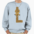 L Letter Magic School Team Badger Sweatshirt - Unique Graphic for Adults - T-Shirt, Sweatshirt, Hoodie