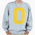 Number 0 Yellow Zero Sports Number 0 Sweatshirt - Graphic Print Men Women - T-Shirt, Sweatshirt, Hoodie