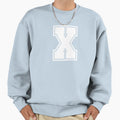 Letter X Sweatshirt - Casual Everyday Wear Men Women - T-Shirt, Sweatshirt, Hoodie