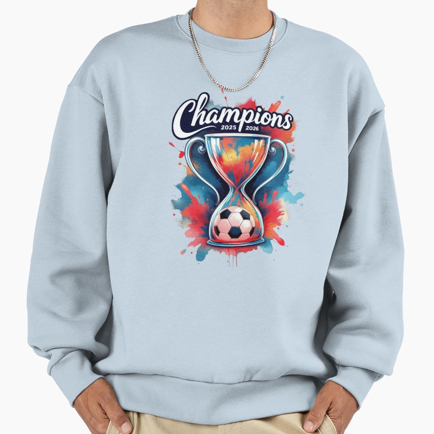 Soccer Champions Season 2025 2026 Sweatshirt - Trendy Graphic Unisex - T-Shirt, Sweatshirt, Hoodie