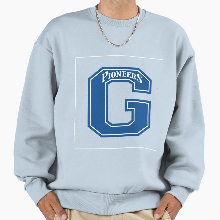 Pioneers Gifts Sweatshirt - Minimalist Print for Adults - T-Shirt, Sweatshirt, Hoodie