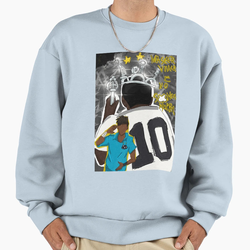 Santos Futebol Clube Soccers Royalty Sweatshirt - Unique Graphic Men Women - T-Shirt, Sweatshirt, Hoodie