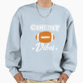 Copy Game Day Vibes White Lettering Sweatshirt - Minimalist Print Men Women - T-Shirt, Sweatshirt, Hoodie