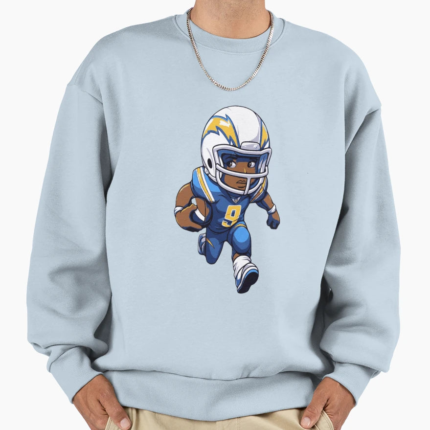 Football Sprinter Sweatshirt - Casual Everyday Wear for Adults - T-Shirt, Sweatshirt, Hoodie