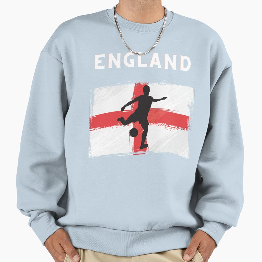 England National Soccer Team Sweatshirt - Novelty Apparel Men Women - T-Shirt, Sweatshirt, Hoodie