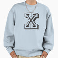 Letter X College Font University Uni Sweatshirt - Trendy Graphic Men Women - T-Shirt, Sweatshirt, Hoodie