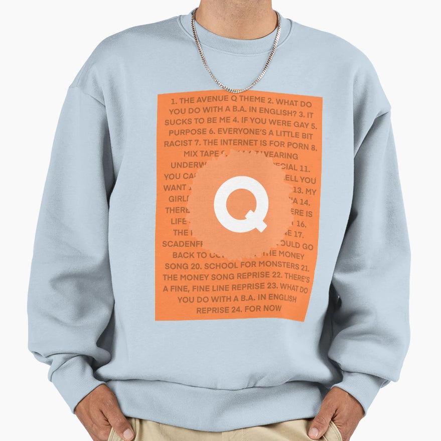 Avenue Q Sweatshirt - Minimalist Print Men Women - T-Shirt, Sweatshirt, Hoodie