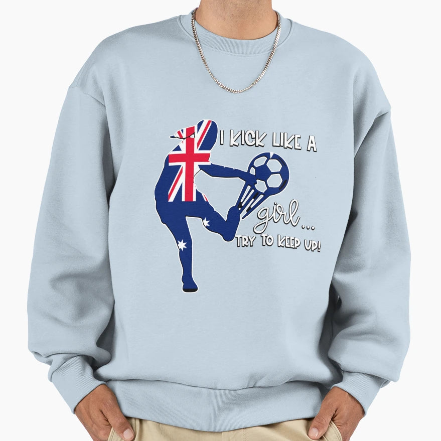 World Cup 2023 Team Australia Sweatshirt - Minimalist Print for Adults - T-Shirt, Sweatshirt, Hoodie