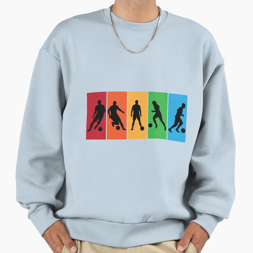 Soccer Sweatshirt - Trendy Graphic Unisex - T-Shirt, Sweatshirt, Hoodie
