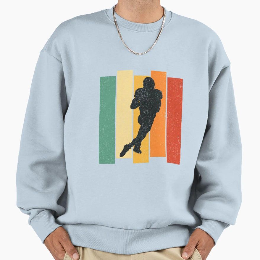 Football American Lover Football Sweatshirt - Trendy Graphic Unisex - T-Shirt, Sweatshirt, Hoodie