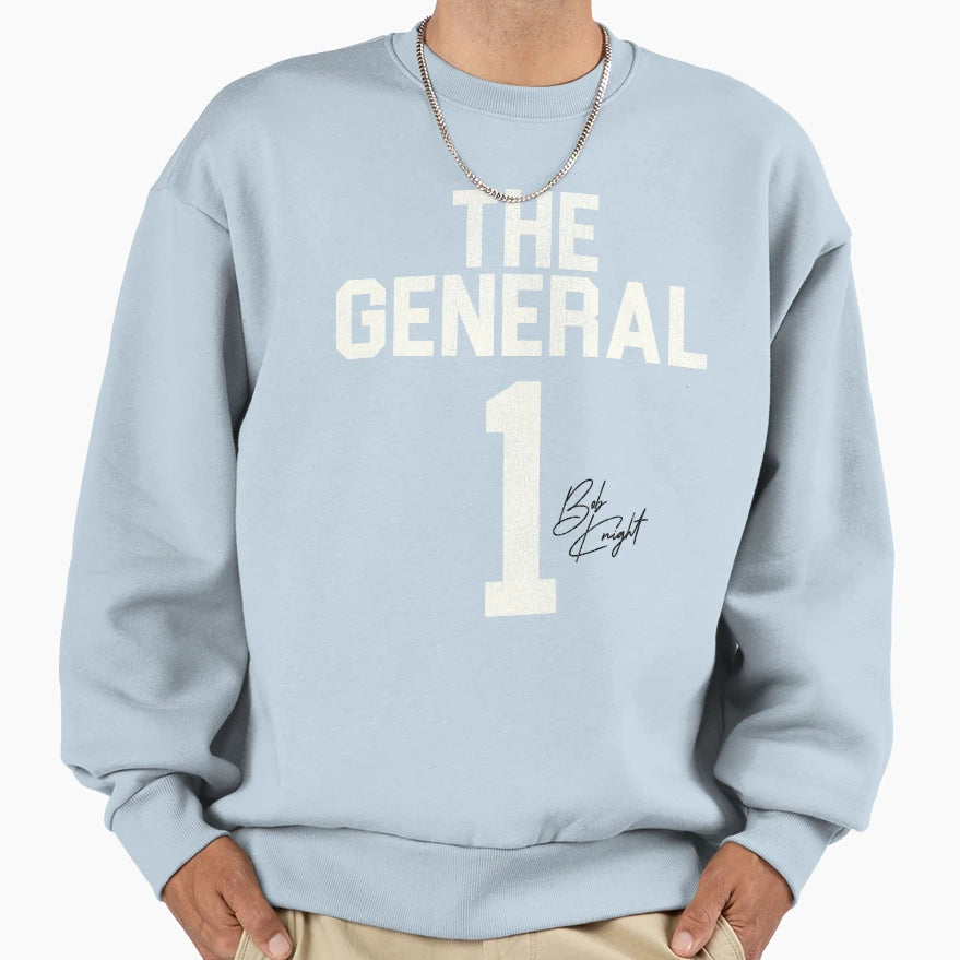 General Jersey Bobby Knight Sweatshirt - Graphic Print Unisex - T-Shirt, Sweatshirt, Hoodie