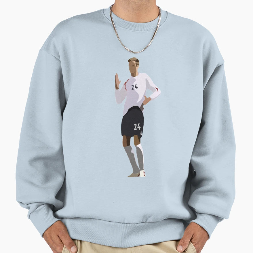 196937 Englands Peter Crouch Robot T-Shirt - Streetwear Style Men Women - T-Shirt, Sweatshirt, Hoodie