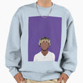 Luv Purple Sweatshirt - Minimalist Print for Adults - T-Shirt, Sweatshirt, Hoodie