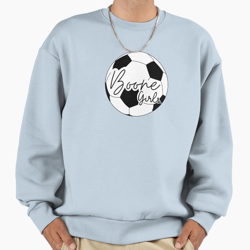 Copy Boone Soccer Sweatshirt - Aesthetic Graphic for Adults - T-Shirt, Sweatshirt, Hoodie