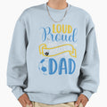 Loud Proud And Soccer Dad Soccer T-Shirt - Custom Art Print for Adults - T-Shirt, Sweatshirt, Hoodie