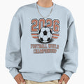Soccer 2026 Usa American Flag Sweatshirt - Minimalist Print Men Women - T-Shirt, Sweatshirt, Hoodie
