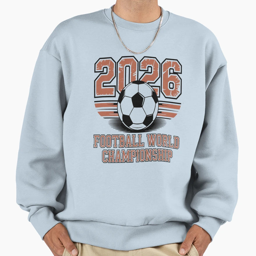 Soccer 2026 Usa American Flag Sweatshirt - Minimalist Print Men Women - T-Shirt, Sweatshirt, Hoodie