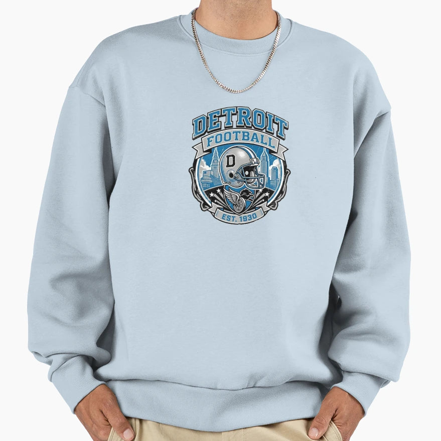 Detroit Lions Sweatshirt - Casual Everyday Wear Unisex - T-Shirt, Sweatshirt, Hoodie
