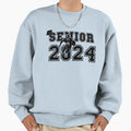 Senior 2024 Running Football Player Sweatshirt - Graphic Print Men Women - T-Shirt, Sweatshirt, Hoodie