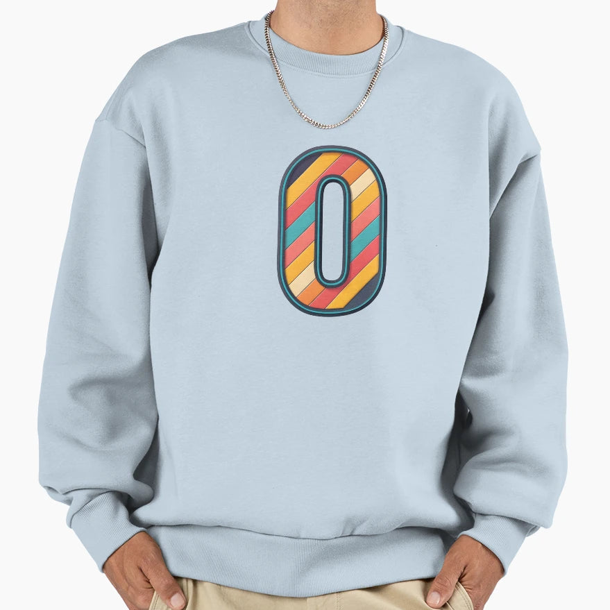 Number 0 Sweatshirt - Aesthetic Graphic Unisex - T-Shirt, Sweatshirt, Hoodie