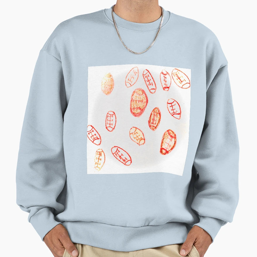 Football Sweatshirt - Custom Art Print Unisex - T-Shirt, Sweatshirt, Hoodie