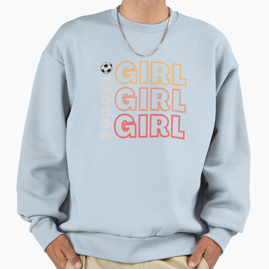 Soccer Sweatshirt - Trendy Graphic Men Women - T-Shirt, Sweatshirt, Hoodie