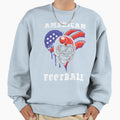 American Football Sweatshirt - Fun Novelty Design for Adults - T-Shirt, Sweatshirt, Hoodie
